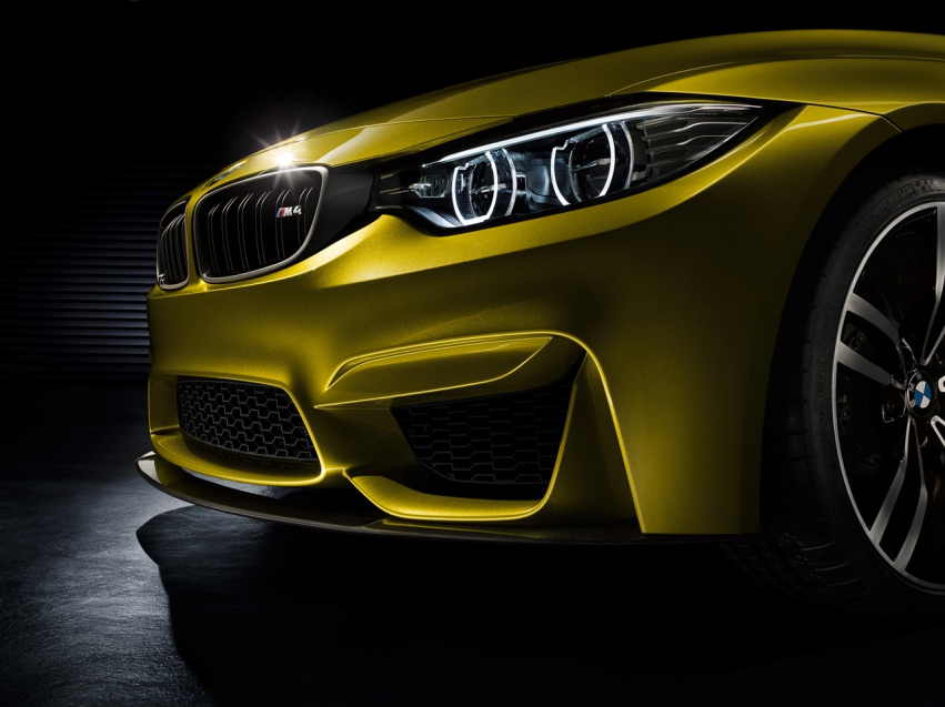 Авто обои BMW M4 Coupe Concept 2014