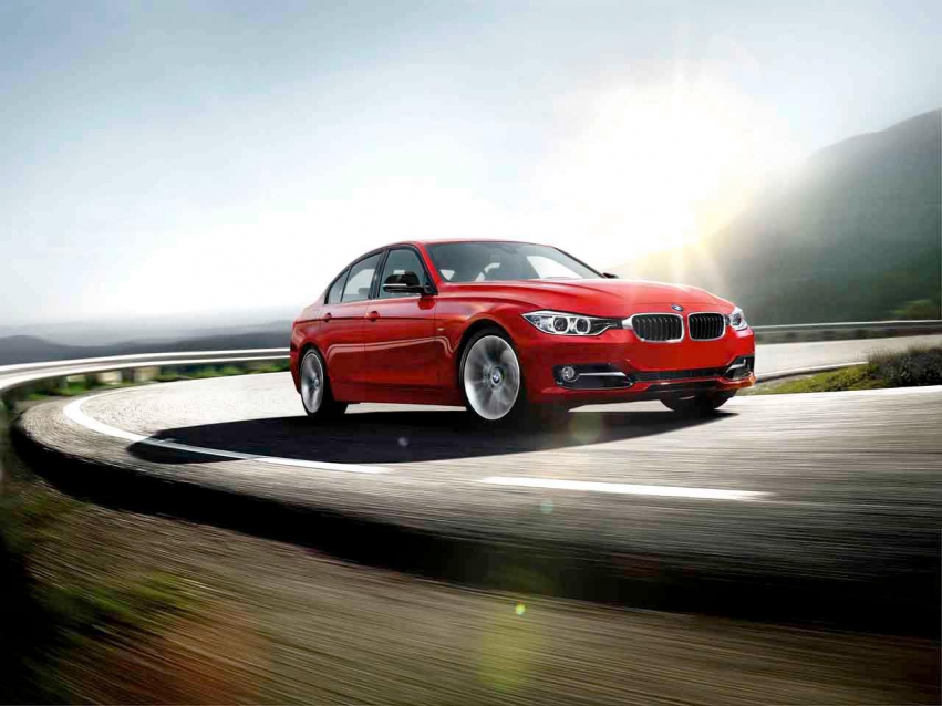 Авто обои BMW 3 Series 2012