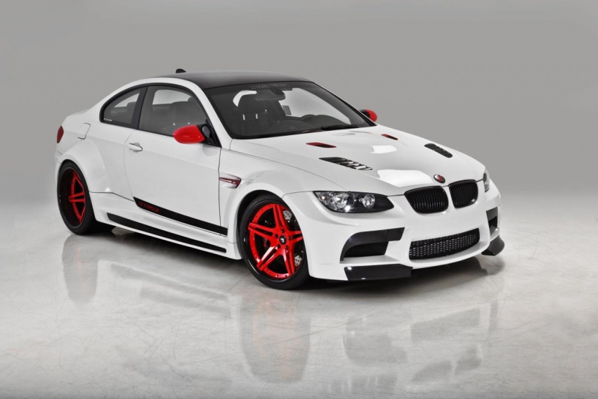 Авто обои BMW M3 E92 Vorsteiner