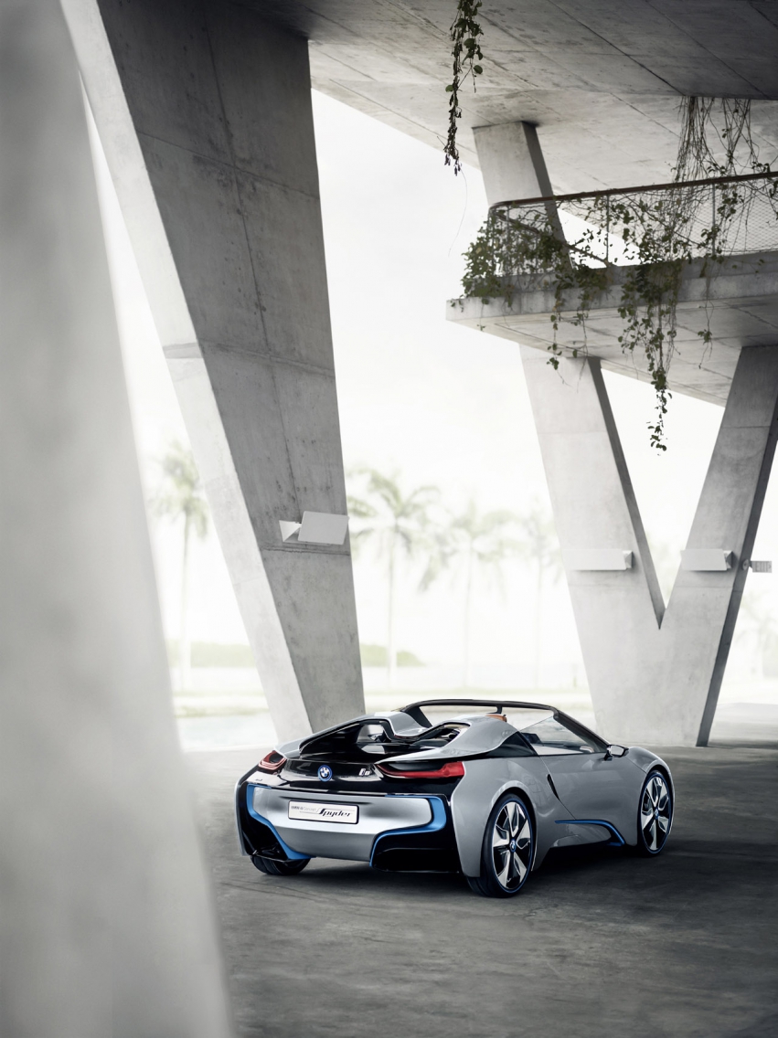 Авто обои BMW i8 Spyder