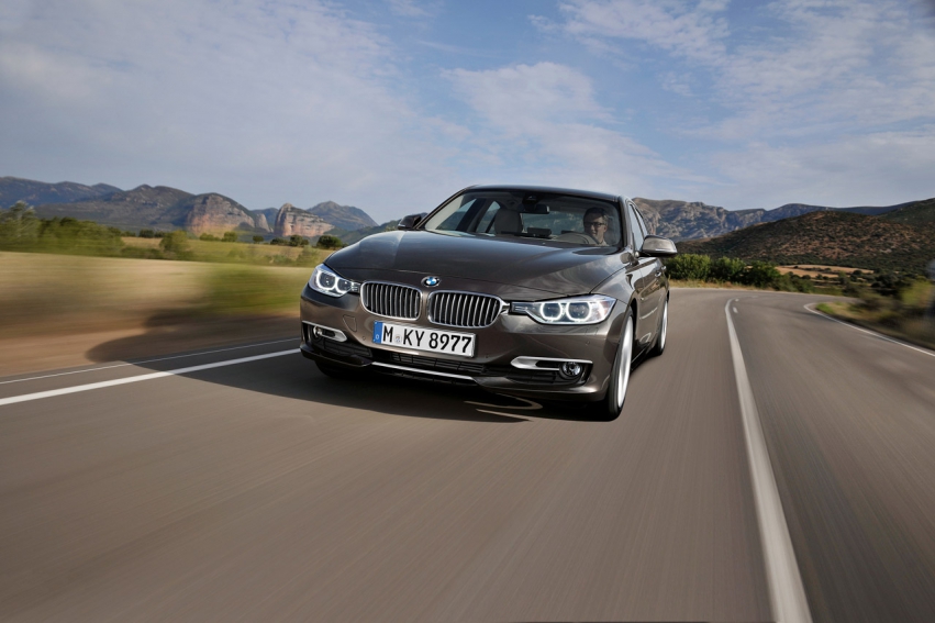 Авто обои BMW 3 Series 2012