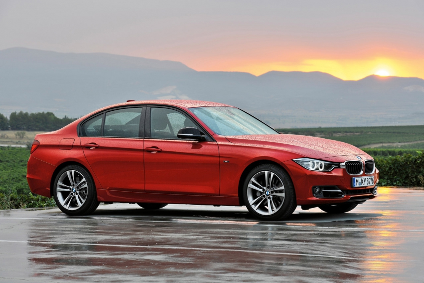 Авто обои BMW 3 Series 2012