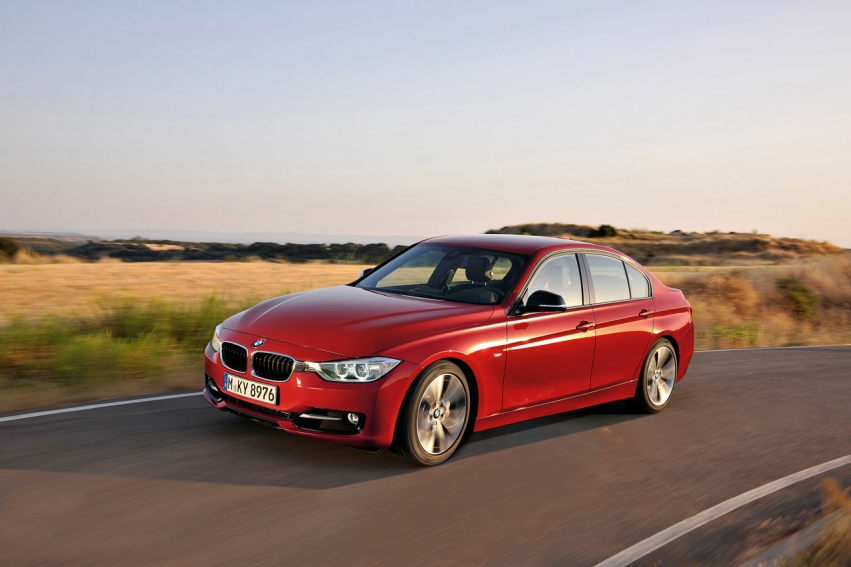 Авто обои BMW 3 Series 2012