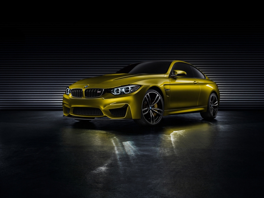 Авто обои BMW M4 Coupe Concept 2014