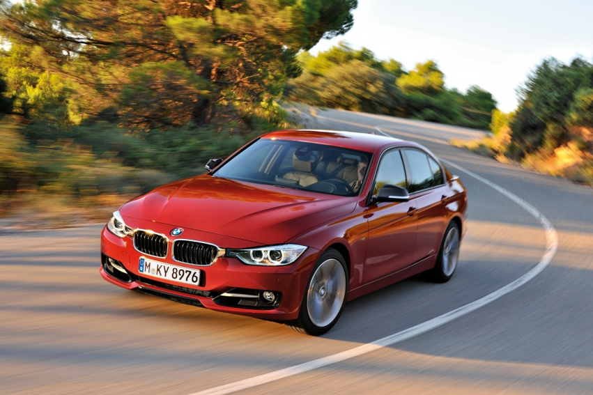 Авто обои BMW 3 Series 2012