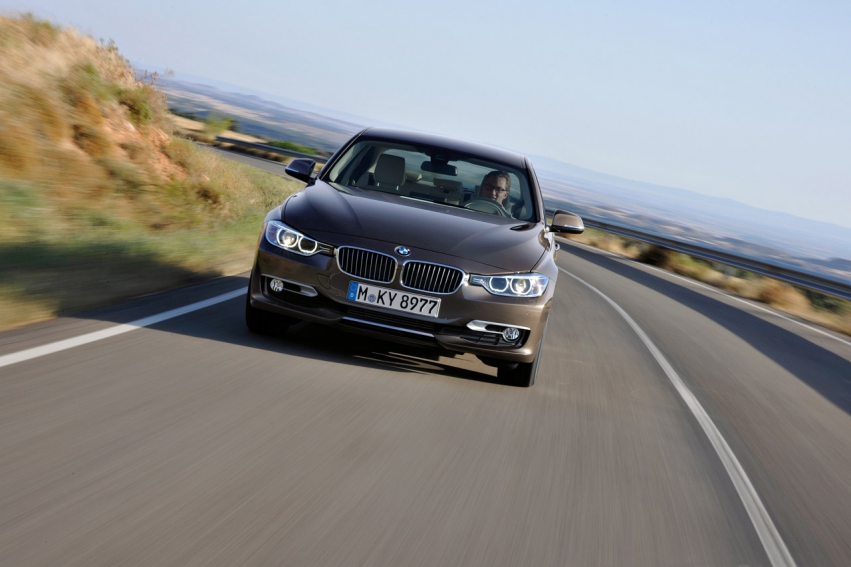 Авто обои BMW 3 Series 2012