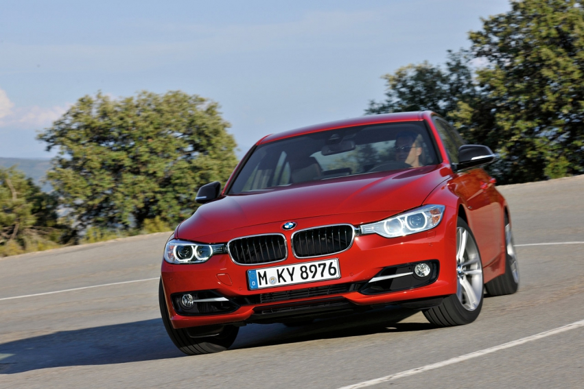 Авто обои BMW 3 Series 2012