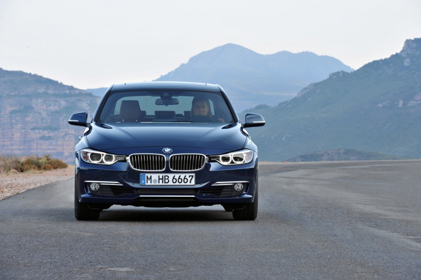 Авто обои BMW 3 Series 2012