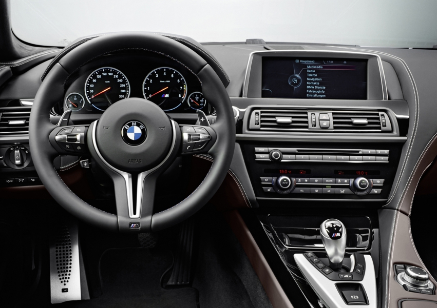 Авто обои BMW M6 Gran Coupe 2014