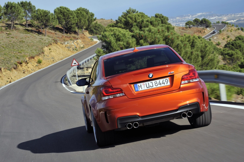 Авто обои BMW 1 Series M Coupe 2012