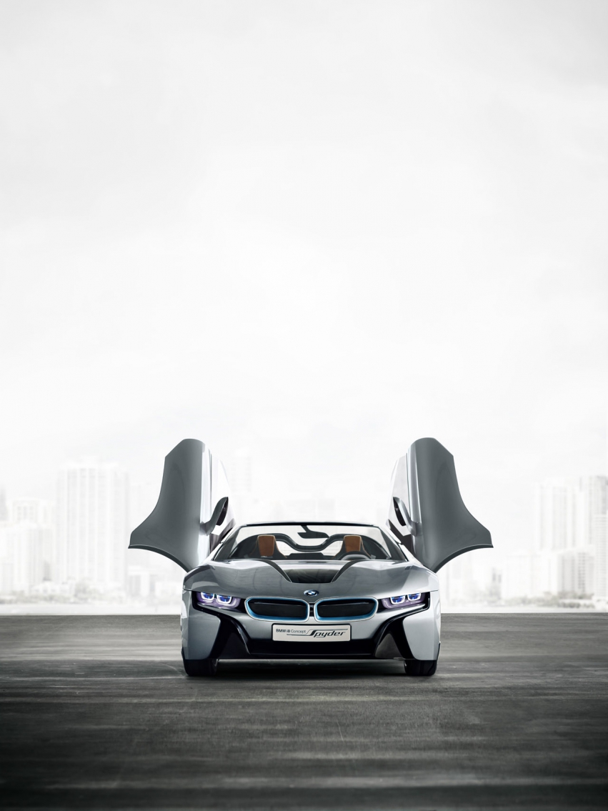 Авто обои BMW i8 Spyder