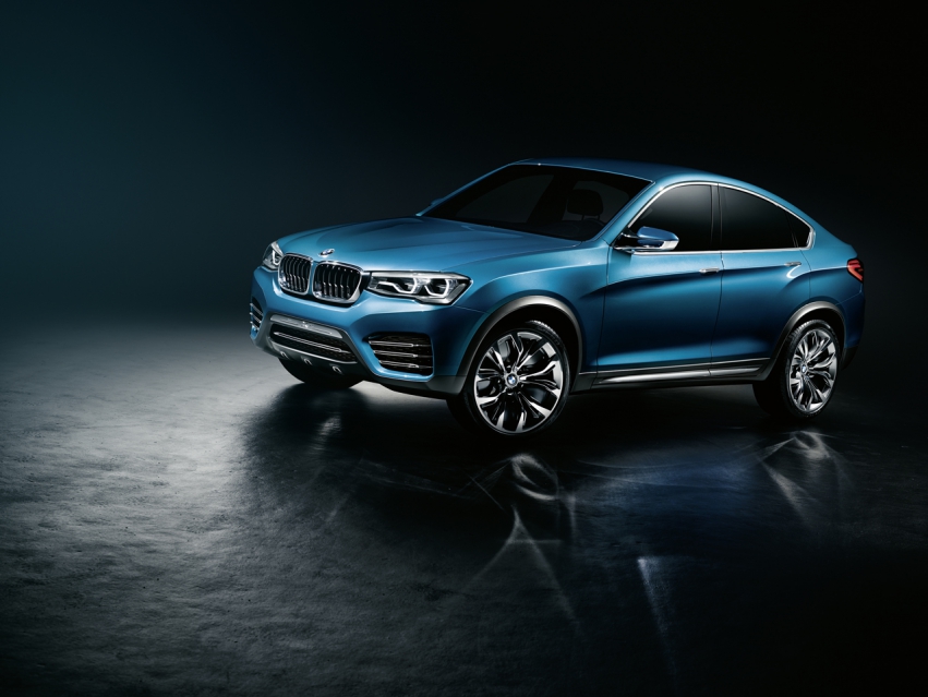 Авто обои BMW X4 Concept 2013