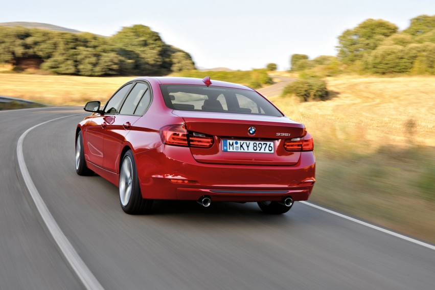 Авто обои BMW 3 Series 2012