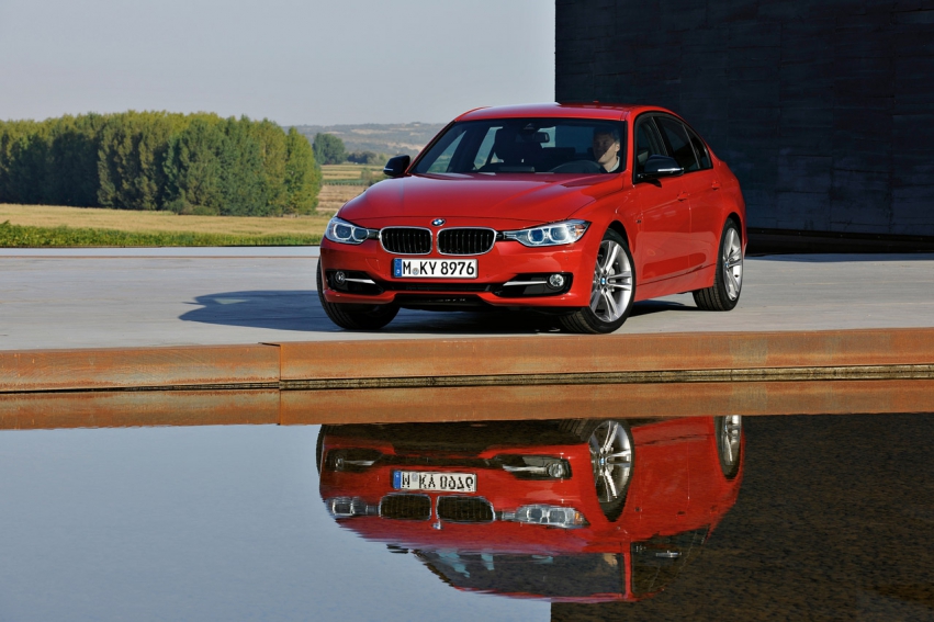 Авто обои BMW 3 Series 2012