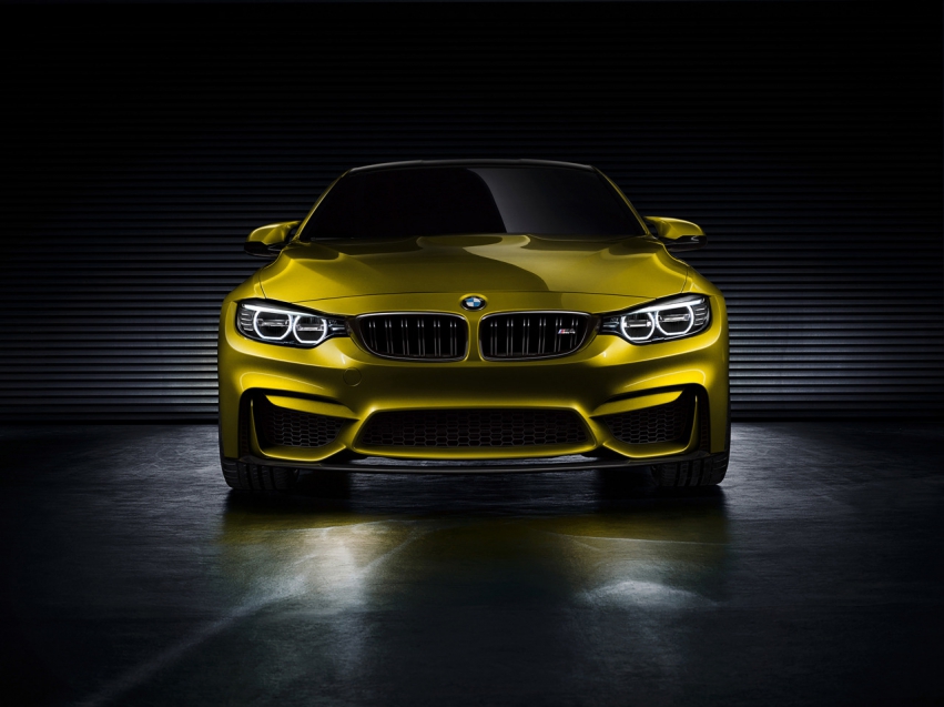 Авто обои BMW M4 Coupe Concept 2014