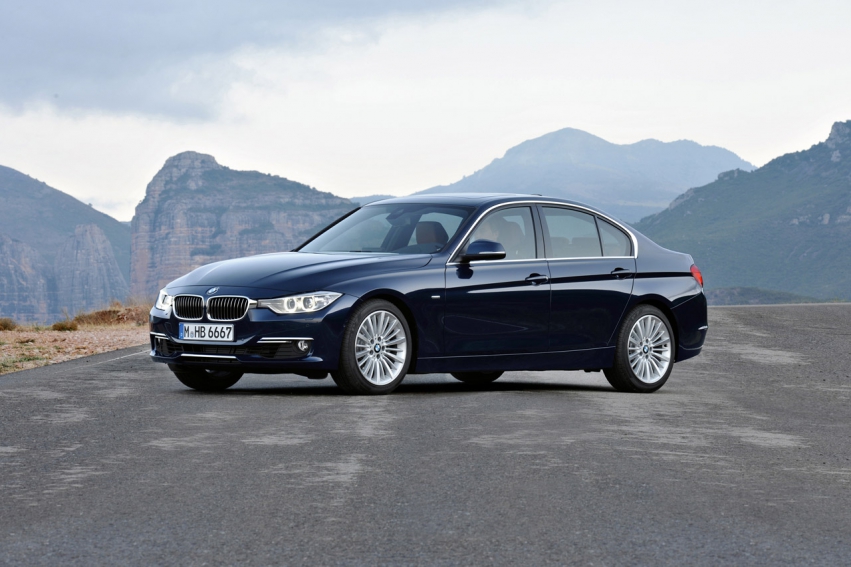 Авто обои BMW 3 Series 2012