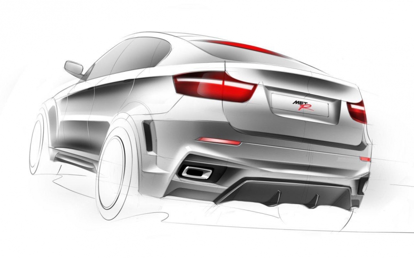 Авто обои BMW X6 Met-R Interceptor