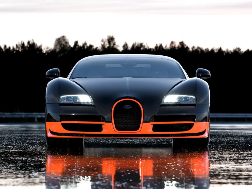 Авто обои Bugatti Veyron Super Sport