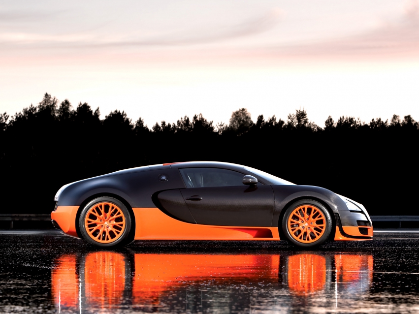 Авто обои Bugatti Veyron Super Sport