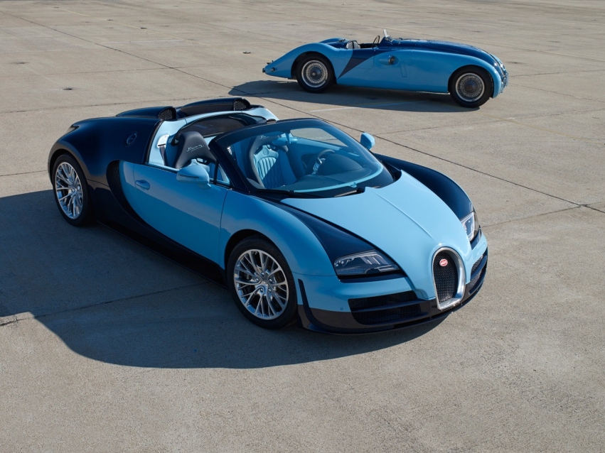 Авто обои Bugatti veyron eb 16 4 grand sport vitesse legend jean pierre wimille 2014