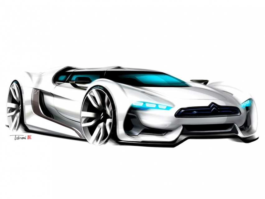 Авто обои Citroen Citroen GTbyCitroen Concept 2008