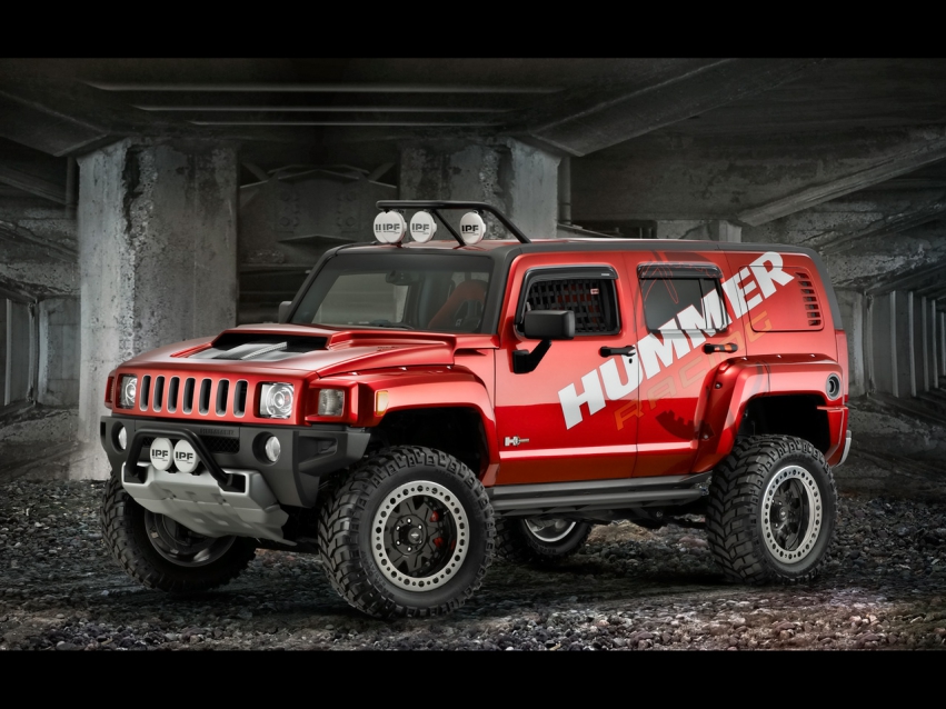 Авто обои Hummer 2007 Hummer H3R Off Road