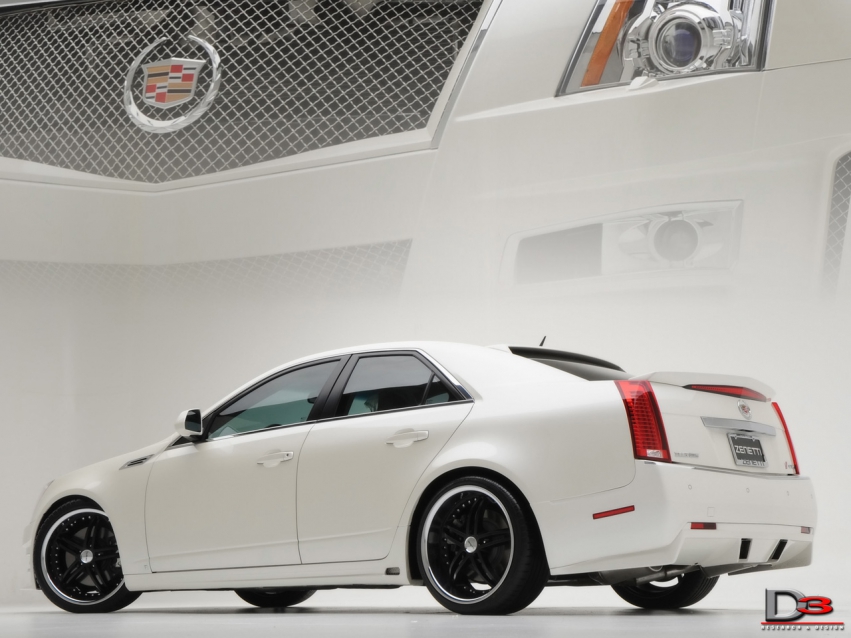 Авто обои Cadillac 2008 D3 Cadillac CTS