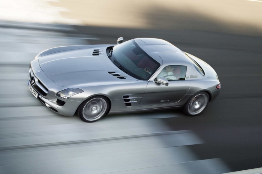 Авто обои Mercedes-Benz SLS AMG 2010