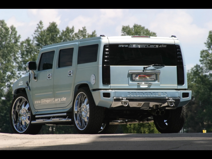 Авто обои Hummer 2005 GeigerCars Hummer H2 Kompressor