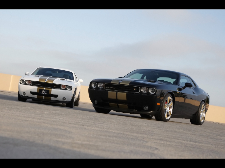 Авто обои Dodge Hurst Hemi Dodge Challenger 2009