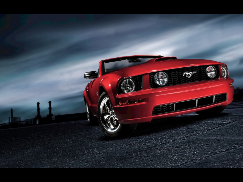 Авто обои Ford Ford Mustang 2009