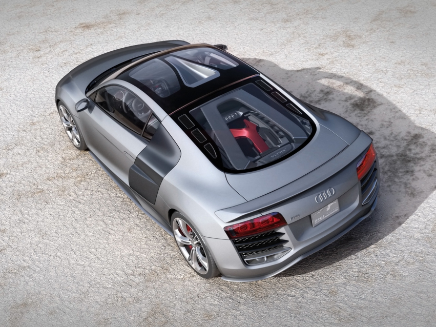 Авто обои Audi 2008 Audi R8 V12 TDI