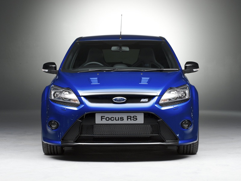 Авто обои Ford Focus RS in Blue 2009