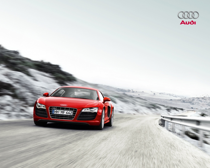 Авто обои Audi Audi R8 V10 2010