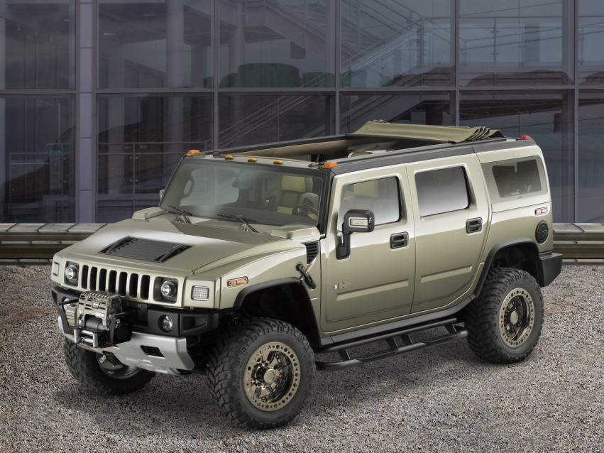 Авто обои Hummer 2007 Hummer H2 Safari Off Road