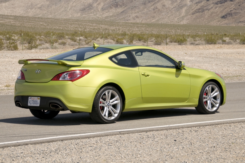 Авто обои Hyundai Genesis Coupe 2010