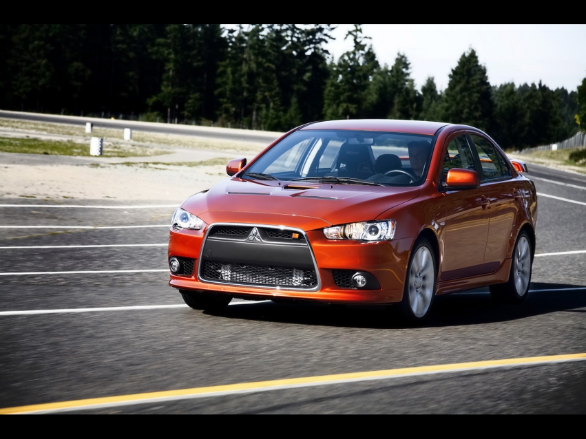 Авто обои Mitsubishi Mitsubishi Lancer RalliArt 2009