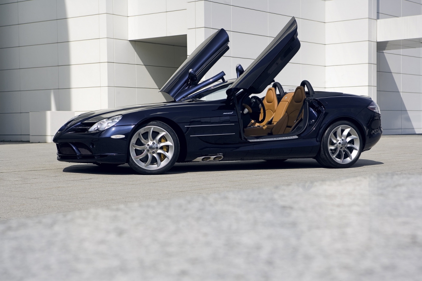 Авто обои Mercedes-Benz Mercedes SLR McLaren Roadster