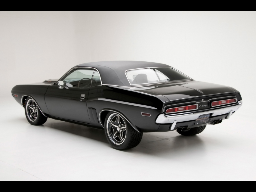 Авто обои Dodge 1971 Dodge Challenger R/T Muscle Car By Modern Muscle