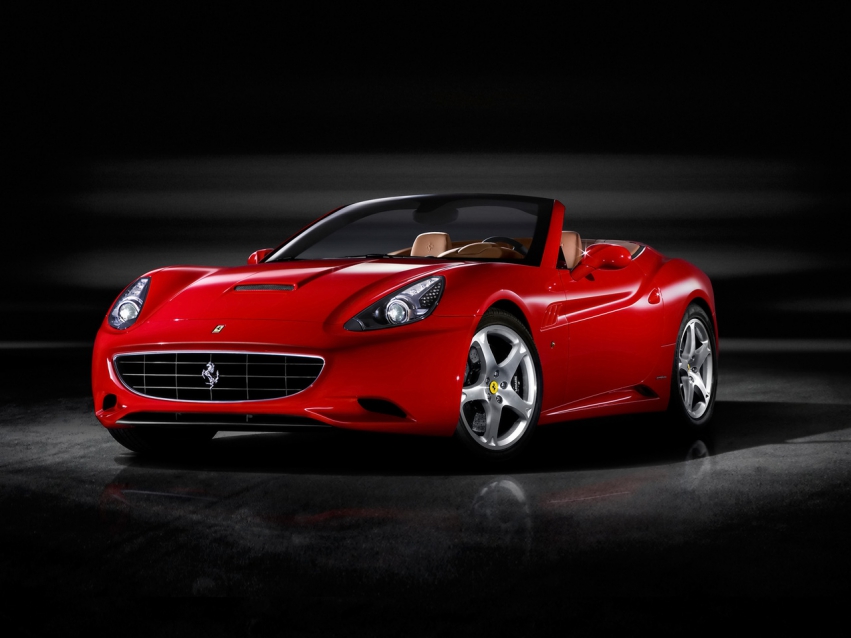 Авто обои Ferrari 2009 Ferrari California