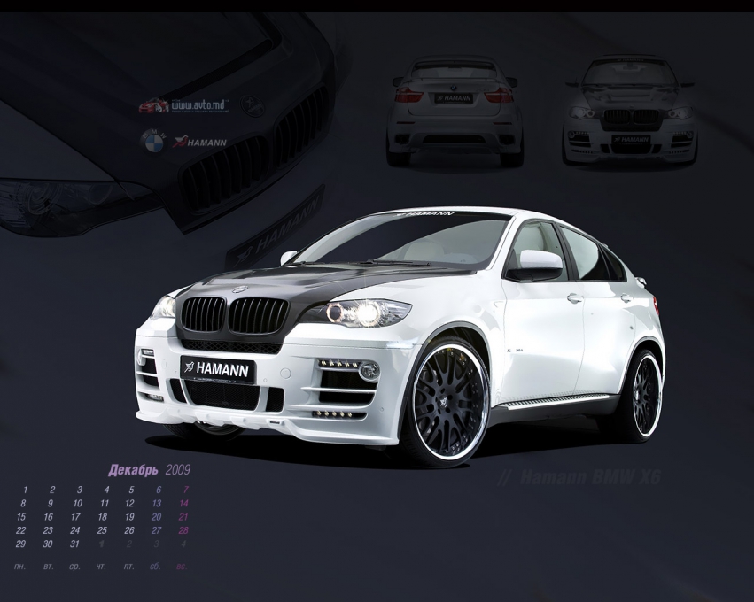 Авто обои BMW Hamann BMW X6