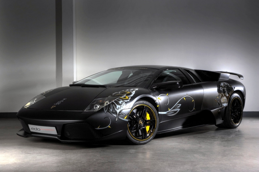 Авто обои Lamborghini EDO competition Murcielago LP710 Audigier Edition 