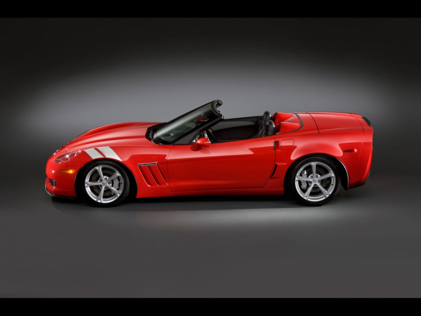 Авто обои Chevrolet Corvette Grand Sport 2010