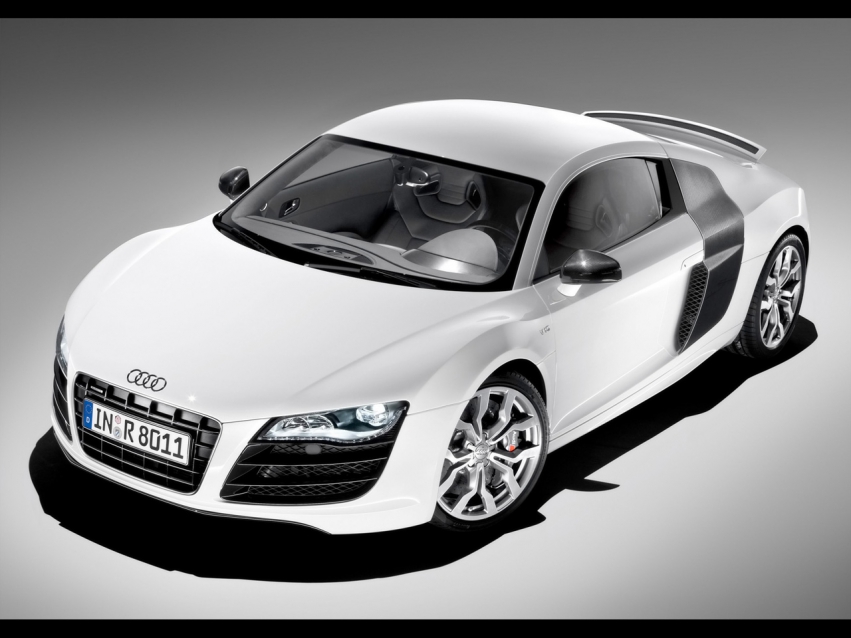 Авто обои Audi 2009 Audi R8 5.2 FSI quattro