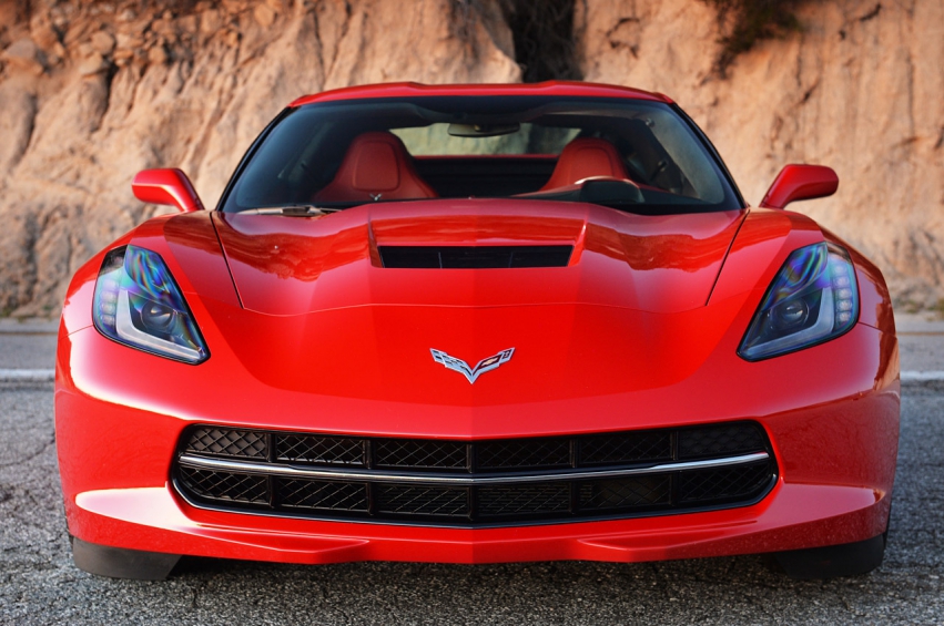 Авто обои Chevrolet Corvette Stingray 2014