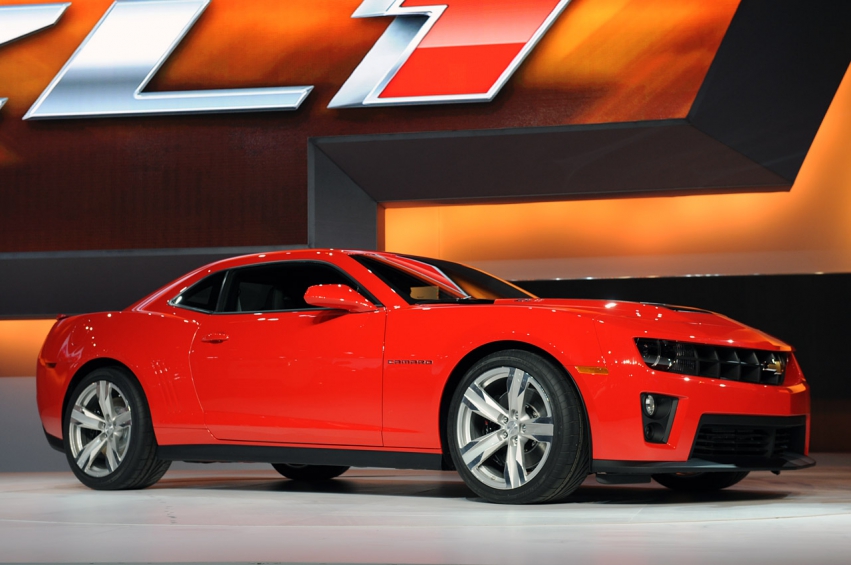 Авто обои Chevrolet Camaro zl1 2012