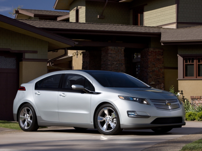 Авто обои Chevrolet Chevrolet Volt Production Show Car 2011