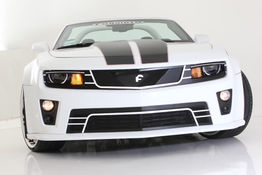 Авто обои Chevrolet Camaro Forgiato 2012