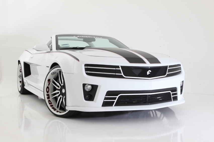 Авто обои Chevrolet Camaro Forgiato 2012