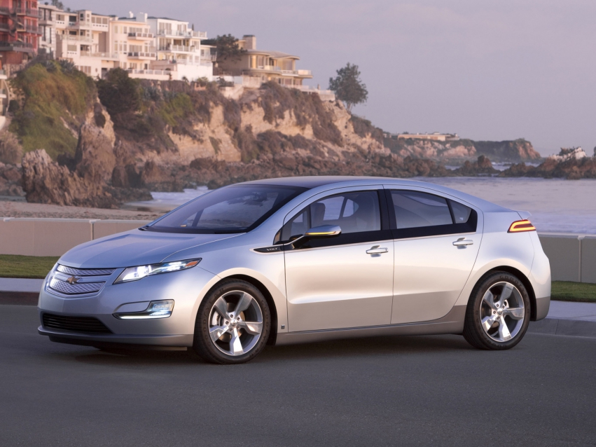 Авто обои Chevrolet Chevrolet Volt Production Show Car 2011